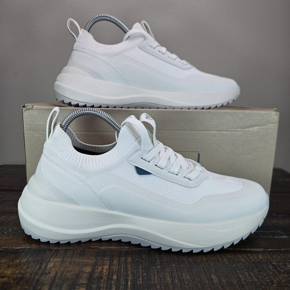 Vessi Stormburst Lowtop Womens Size 8 Waterproof Shoes Sneakers Hiking White